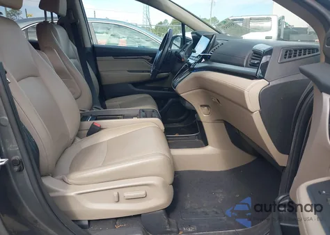 2018 Honda Odyssey Elite from USA, damaged, VIN 5FNRL6H97JB063524
